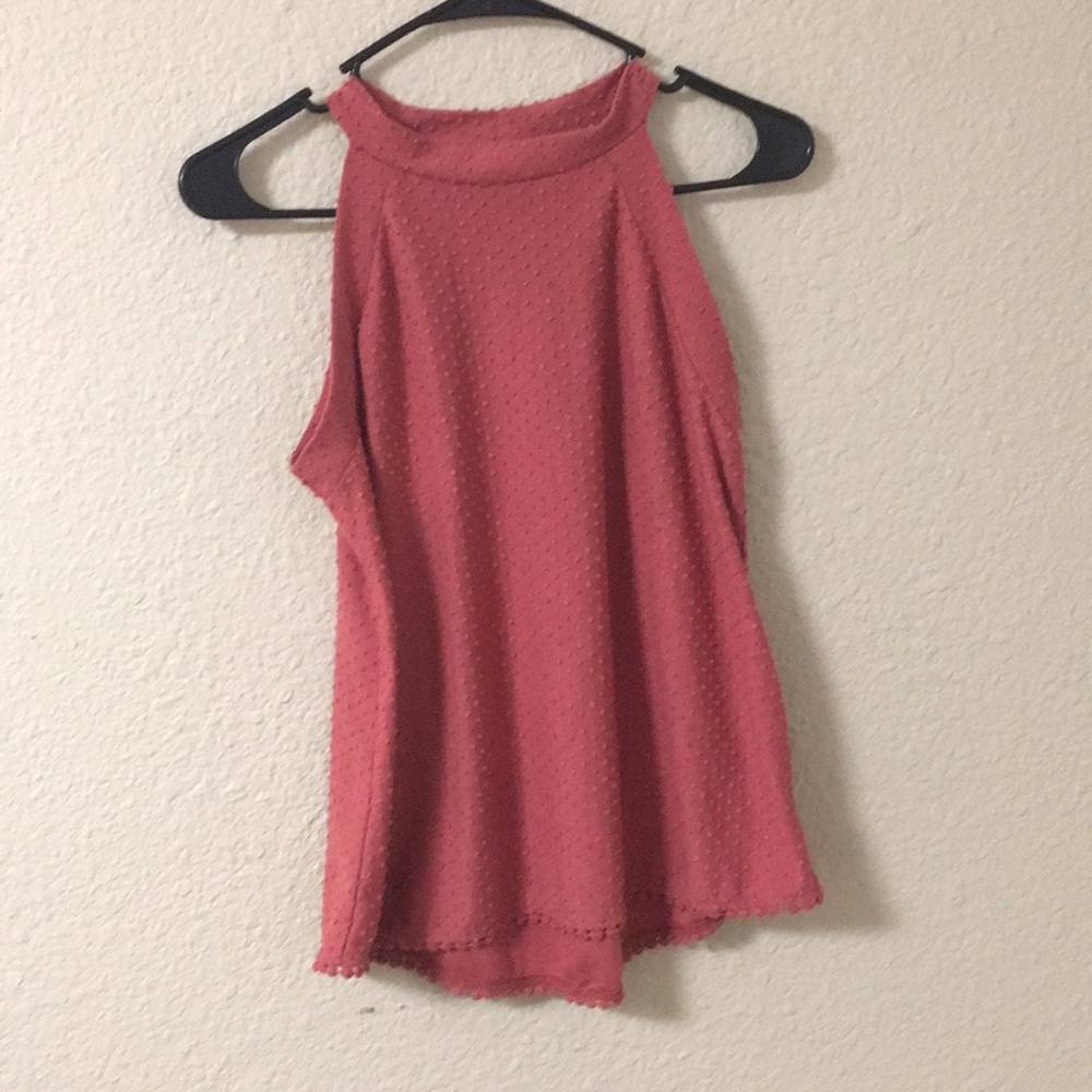 Dark pink cute top